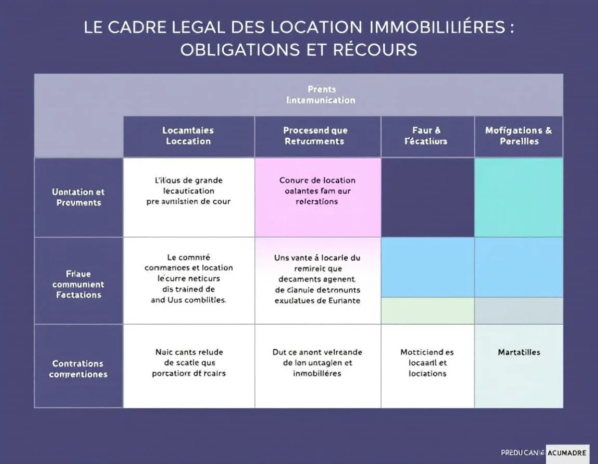 Le Cadre Légal des Locations Immobilières : Obligations et Recours
